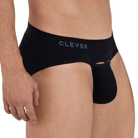 Clever Moda Brief Celestial Black Men's Underwear