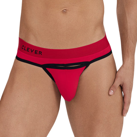Clever Moda Thong Celestial Red Men's Underwear
