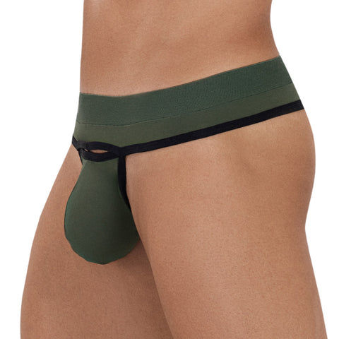 Clever Moda Thong Celestial Green Men's Underwear